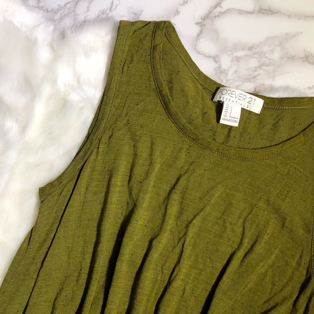 NWOT Green Tie Tank